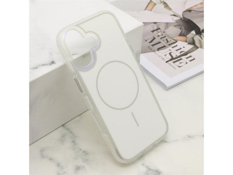 MS MOBILE AMBER RING MagSafe Futrola za iPhone 17 (6.3) bela