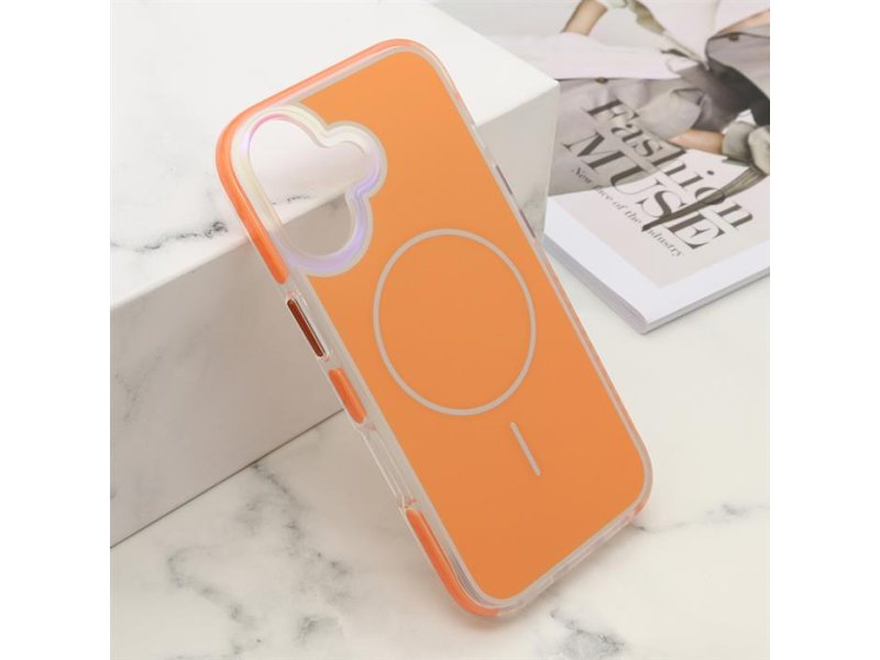 MS MOBILE AMBER RING MagSafe Futrola za iPhone 17 (6.3) narandžasta