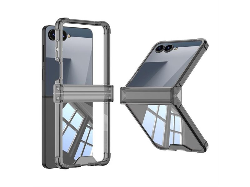 MS MOBILE LINES II Futrola za Samsung F776B Galaxy Z Flip 8 5G crna (GKK case)