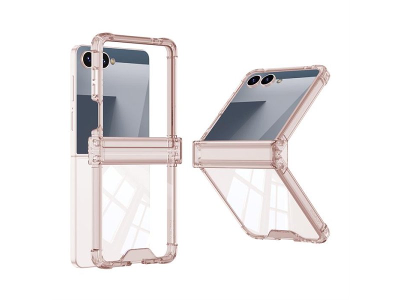 MS MOBILE LINES II Futrola za Samsung F776B Galaxy Z Flip 8 5G roze (GKK case)