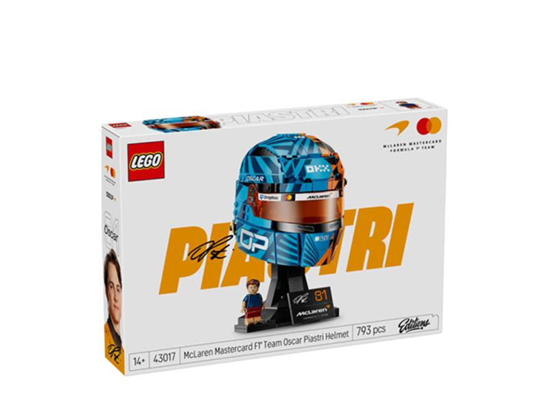 LEGO 43017 McLaren Mastercard F1® Team kaciga Oscar Piastri