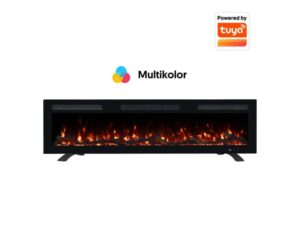 PROSTO Smart el. 60'' 3u1 multikolor s. kamin 1800W
