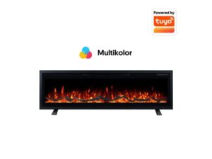 PROSTO Smart elekt. 42'' 3u1 multikolor kamin 1800W