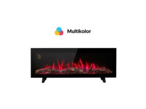 PROSTO 2u1 električni 40'' multikolor kamin 2000W