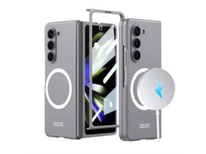 MS MOBILE COLOR MagSafe Futrola za Samsung F956B Galaxy Z Fold 6 5G siva (GKK case)