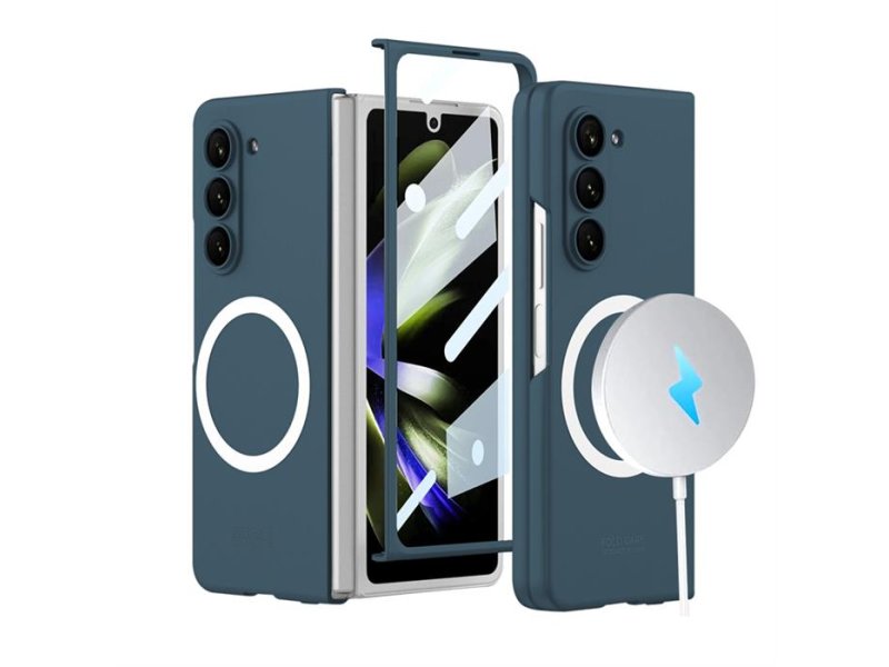 MS MOBILE COLOR MagSafe Futrola za Samsung F956B Galaxy Z Fold 6 5G plava (GKK case)