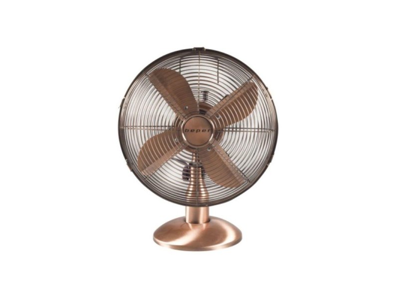 EUROLAMP Stoni ventilator, 30 cm, 50W, bakarni
