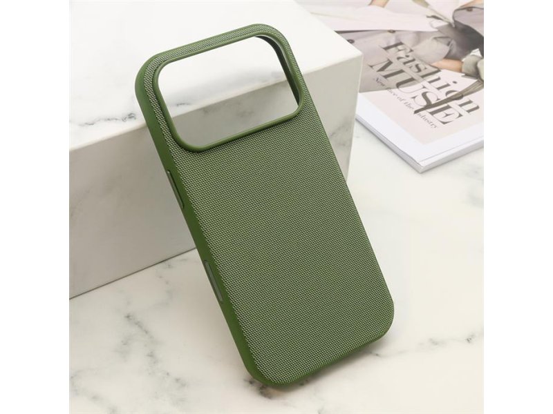 SUPERIOR WOVEN MagSafe Futrola za iPhone 17 Pro (6.3) zelena