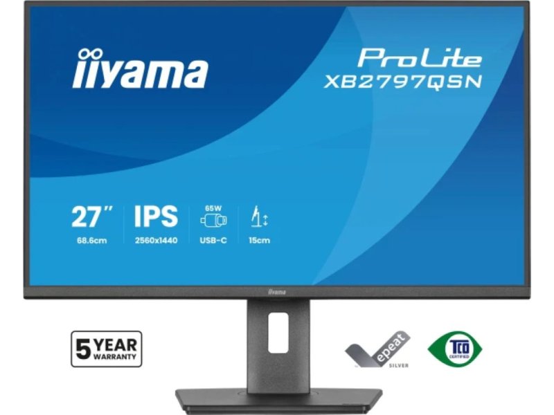 IIYAMA XB2797QSN-B1 IPS QHD 75Hz USB-C