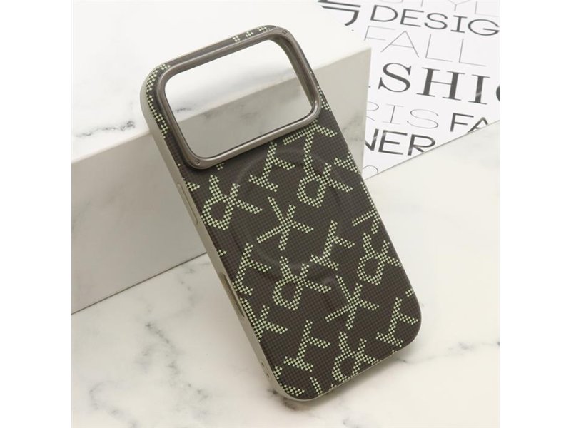 SUPERIOR MONOGRAM MagSafe Futrola za iPhone 17 Pro (6.3) siva