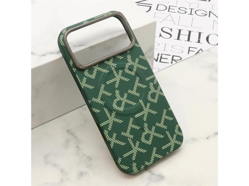 SUPERIOR MONOGRAM MagSafe Futrola za iPhone 17 Pro Max (6.9) zelena