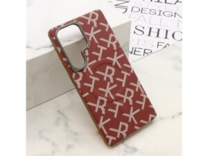 SUPERIOR MONOGRAM MagSafe Futrola za Samsung S938B Galaxy S25 Ultra 5G crvena
