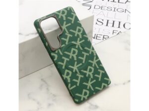 SUPERIOR MONOGRAM MagSafe Futrola za Samsung S938B Galaxy S25 Ultra 5G zelena