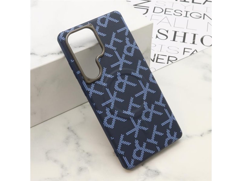SUPERIOR MONOGRAM MagSafe Futrola za Samsung S938B Galaxy S25 Ultra 5G plava