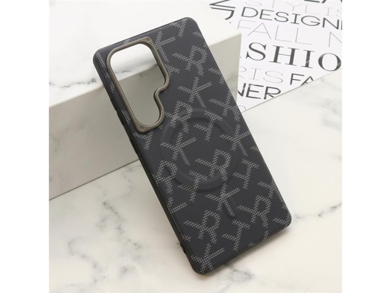 SUPERIOR MONOGRAM MagSafe Futrola za Samsung S938B Galaxy S25 Ultra 5G crna