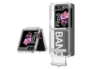 MS MOBILE CLEAR STRAP Futrola za Samsung F741B/F761B Galaxy Z Flip 6 5G/Z Flip 7 FE 5G bela (GKK case)