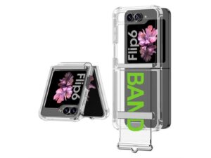 MS MOBILE CLEAR STRAP Futrola za Samsung F741B/F761B Galaxy Z Flip 6 5G/Z Flip 7 FE 5G zelena (GKK case)