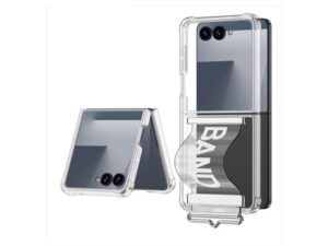 MS MOBILE CLEAR STRAP Futrola za Samsung F751B Galaxy Z Flip 7 5G bela (GKK case)