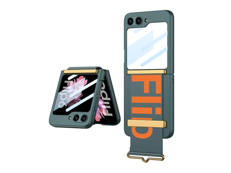 MS MOBILE STRAP CASE Futrola za Samsung F741B/F761B Galaxy Z Flip 6 5G/Z Flip 7 FE 5G tamno zelena (GKK case)