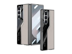 MS MOBILE LEATHER STYLE Futrola za Samsung F956B Galaxy Z Fold 6 5G zlatna (GKK case)