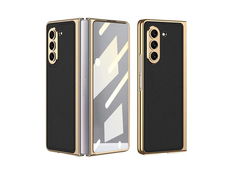 MS MOBILE GOLD LINE Futrola za Samsung F946B Galaxy Z Fold 5 5G crna (GKK case)