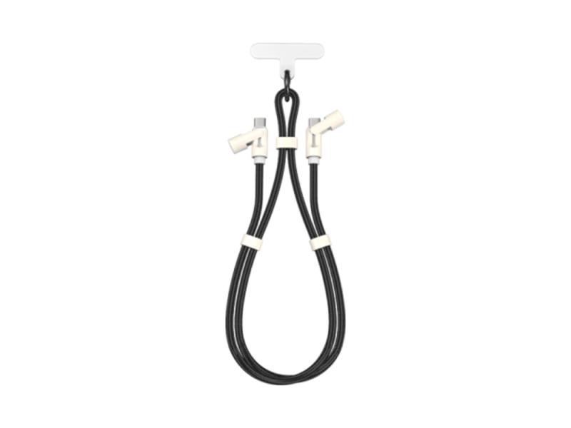S BOX Kabl LANYARD Black, Type C na Type C