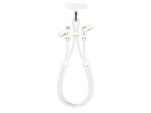 S BOX Kabl LANYARD White, Type C na Type C
