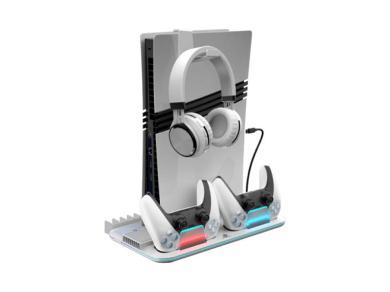 WHITE SHARK PS5 KIMURA PRO, Cooling Pad + 2 Charging Docks
