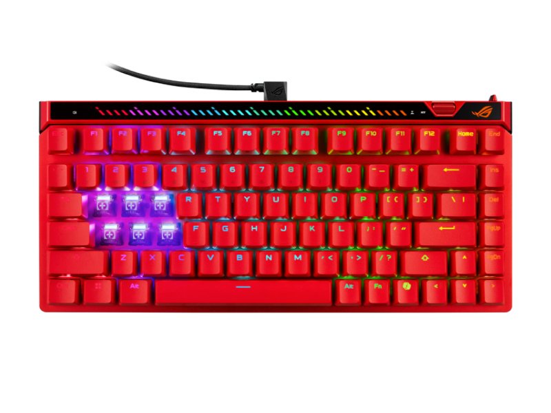 ASUS M705 ROG FALCHION ACE 75HE Gaming tastatura crvena