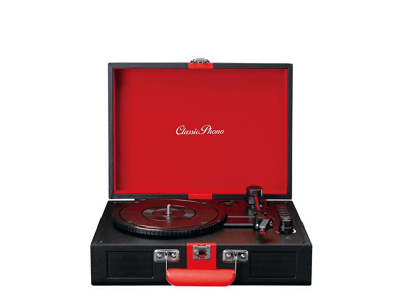 LENCO Classic Phono TT-110BKRD gramofon