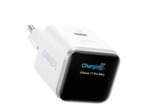 ANKER Nano kućni punjač sa ekranom 45W, Type C, beli