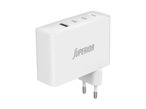 SUPERIOR SU-10001ACCC 100W GaN Fast PD + USB kućište punjača belo