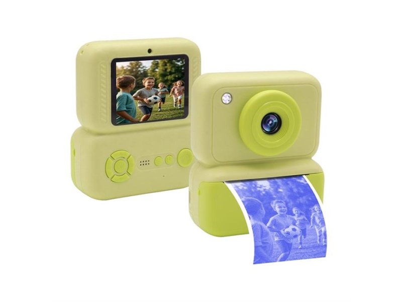 MS MOBILE Q10 Mini kamera printer zelena + papir za štampanje fotografija
