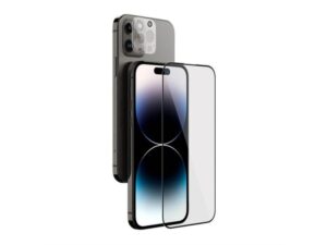 Nillkin 2u1 HD zaštitno staklo za iPhone 14 Pro Max (6.7) crna