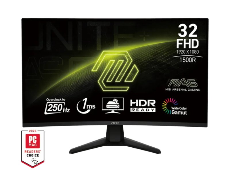 MSI MAG 32C6X FHD 250Hz AdaptiveSync Curved