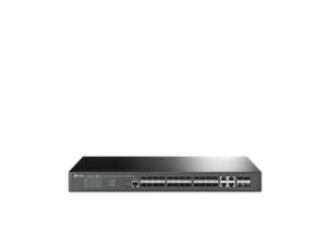 TP LINK Switch TL-SG3428XF Omada 24-Port SFP L2+ Managed Switch with 4 10GE SFP+ Slots