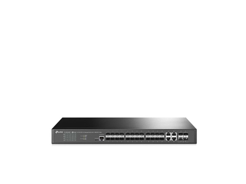TP LINK Switch TL-SG3428XF Omada 24-Port SFP L2+ Managed Switch with 4 10GE SFP+ Slots
