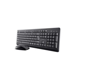 TRUST Tastatura+miš Primo bežični set/US/crna
