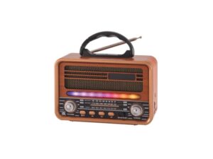 RGB Prenosni retro Bluetooth radio 7068BT