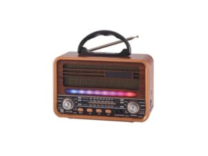 RGB Prenosni retro Bluetooth radio 7068BT/B