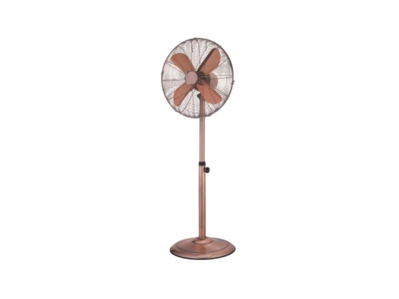 EUROLAMP Stojeći ventilator 40cm 50W Bakarna
