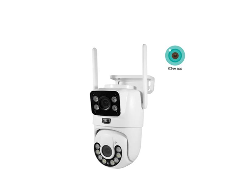 PROSTO IP Wi-Fi dual kamera 2×3.0MP, IR20m
