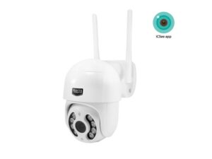 ELEMENTA Wi-Fi PTZ kamera 4MP, rotacija 355°, noćni vid, IP65 (WFIP-KN1X4)