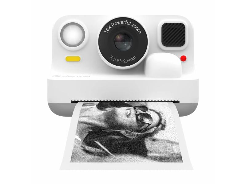 DENVER KPC-1374BTW White Instant Camera