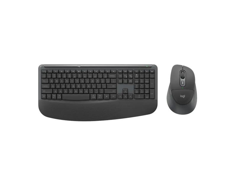 LOGITECH Bežična tastatura + miš MK880 Signature Comfort Plus US graphite