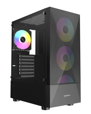 Kućište Raidmax Vector V153 RGB Black, V153TBS