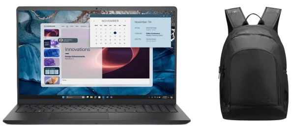 Laptop Dell Pro 15 Essential PV15250 Core3 100U/8GB/512GB/15.6 FHD/ENG/FP/2YR+Ranac
