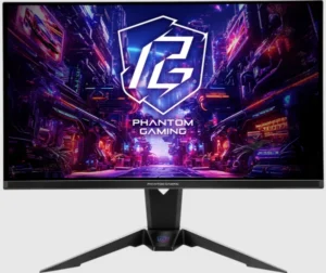 Monitor 27' ASRock PGO27QFV QD-OLED 2560x1440/360Hz/0.03ms/2xHDMI/DP/USB-C