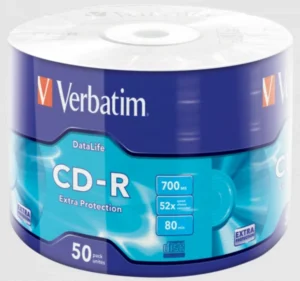 CD-R Verbatim 50/1 43787 700MB/52X