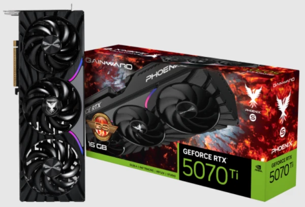 SVGA Gainward RTX 5070-Ti Phoenix-S GS 16GB GDDR7, NE7507TS19T2-GB2031K